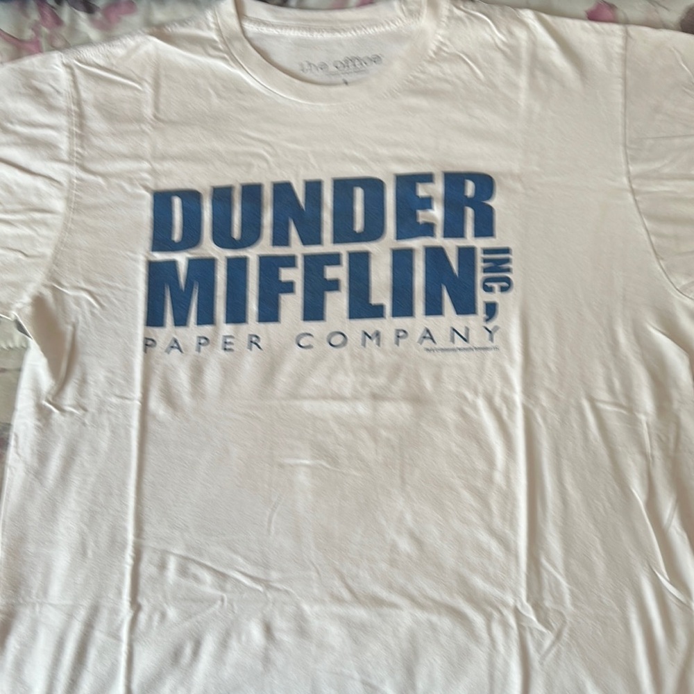 The Office DUNDER MIFFLIN White T-Shirt